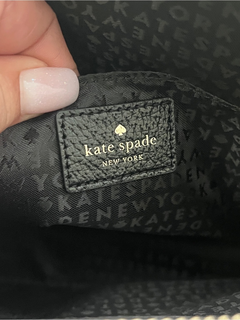 kate spade Grove Street Carli Poppy Denim Satchel Crossbody - Picture 9 of 12